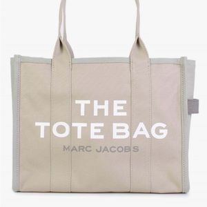 The Colorblock Large Beige Multi Tote Bag